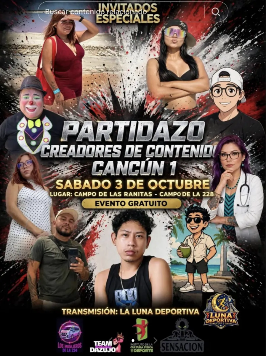 Partido de creadores de contenido