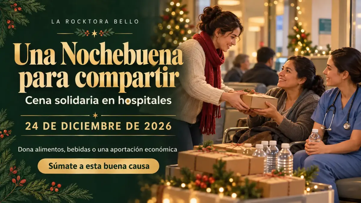 Una noche para compartir el 24 de diciembre cena con causa