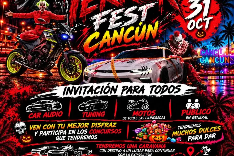 Próximo evento Terror Fest Cancún 2026! de la cartelera de RocktoraBello