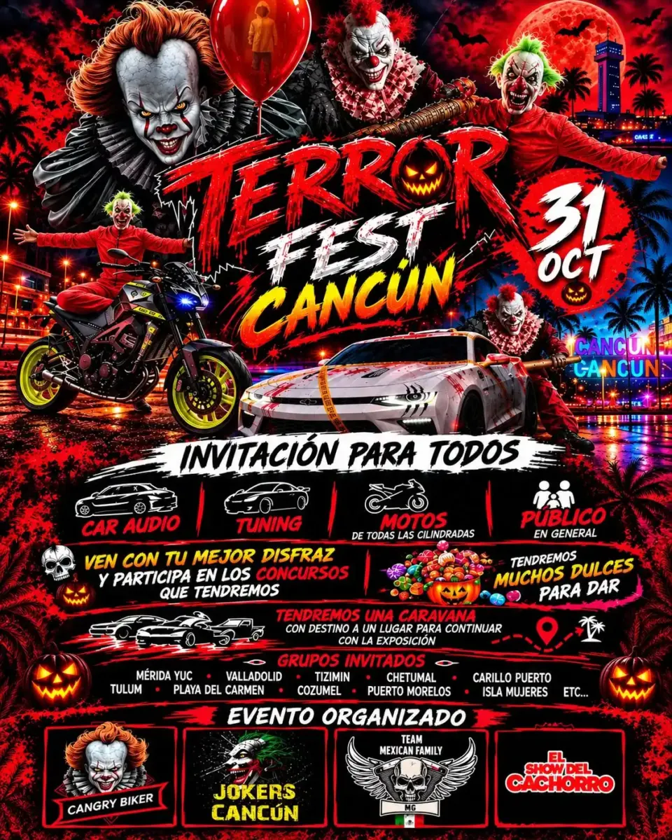 Terror Fest Cancún 2026